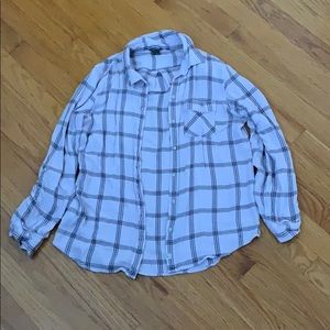 Women’s button down long sleeve t-shirt